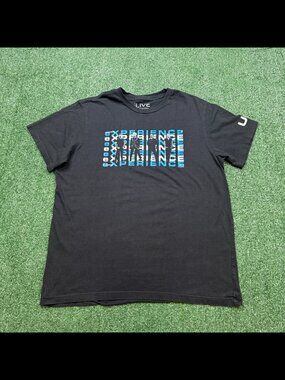 U2 Live 2018 Graphic T Shirt Mens Size L Black Short Sleeve Crew Neck